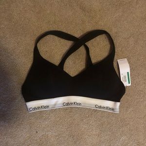 NWT Calvin Klein Lift  Padded Bralette